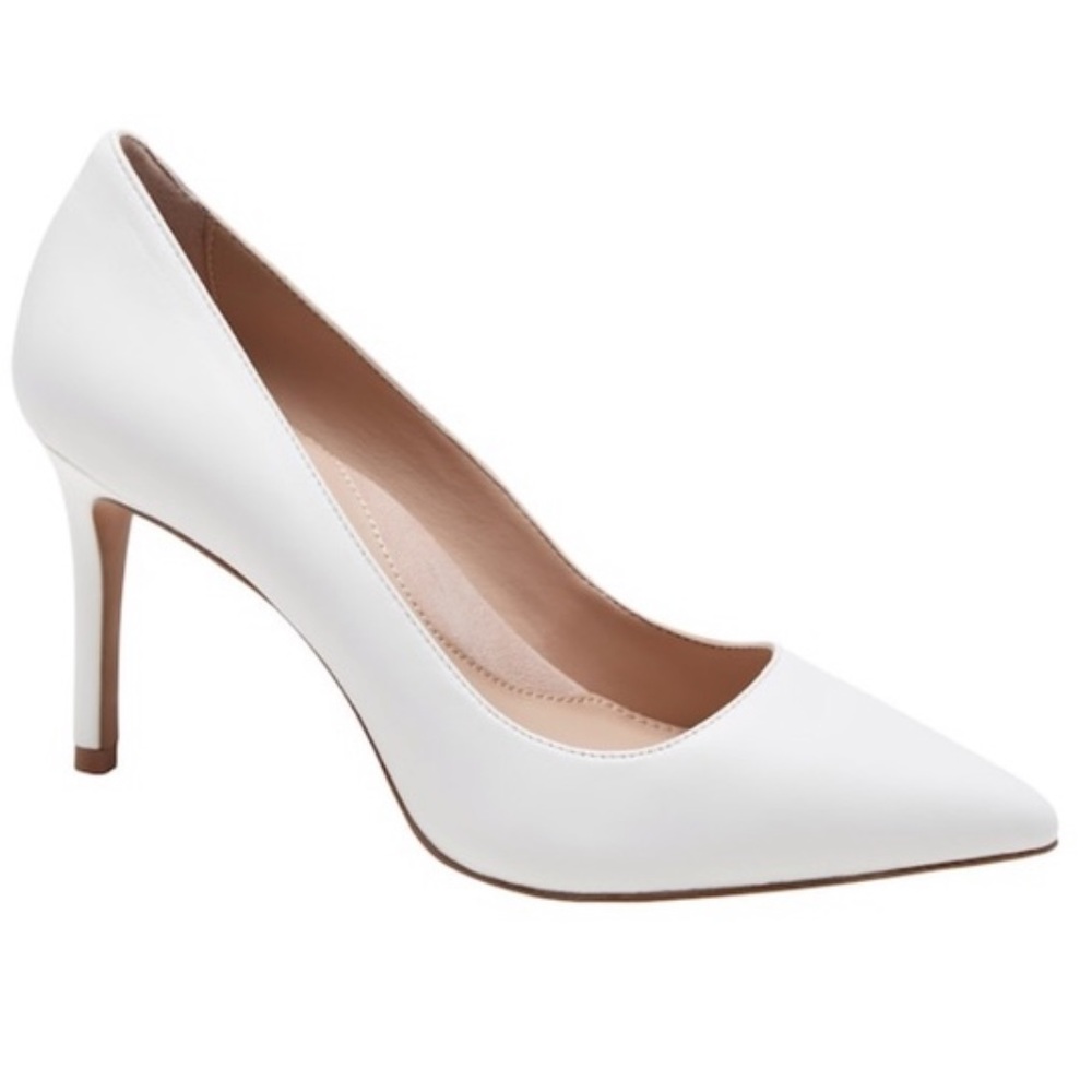 SOLD Banana Republic White Heels